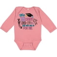 thumbnail image 3 of Inktastic My Mommy Did It and She Did It for Me with Graduation Cap Girls Long Sleeve Baby Bodysuit, 3 of 5