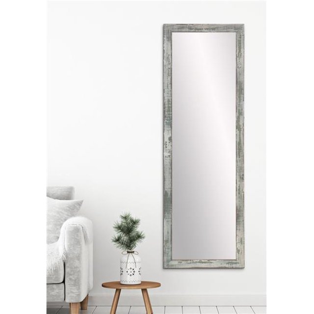 Brandt Works BM082THIN-L3 Farmhouse Sage Slim Mirror