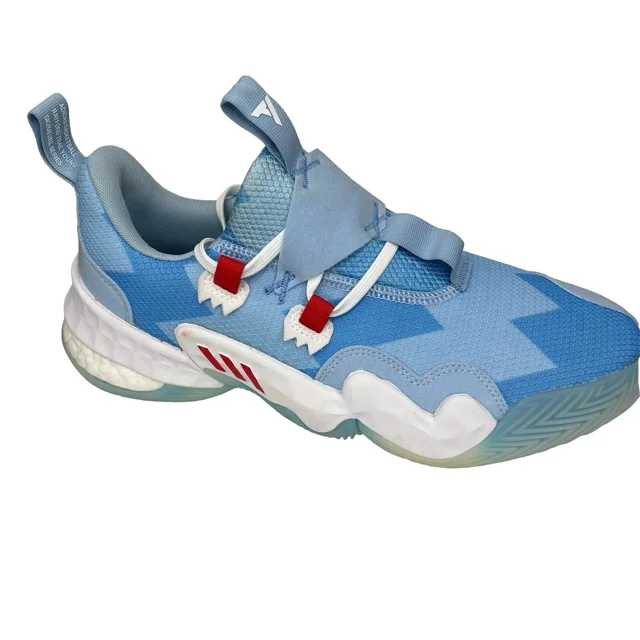 Adi-das Trae Young Ice 10 Polar Bear 2021 Signature Series Basketball Sneakers