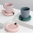 thumbnail image 2 of Dessous de Verre Chauffant Constant Intelligent, Base Isolante pour Tasse d'Eau, Coussin Chauffant de Bureau Rose, 2 of 5