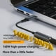 thumbnail image 4 of 140W DC Cargador Portátil 5V 9V 20V DC 7,4x0,6mm Hembra A USB C Tipo C PD Convertidor de Adaptador de Corriente de Carga Rápida Cable, 4 of 5