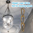 thumbnail image 4 of Unique Bargains 5mm Spring Snap Hook Clips Chain Quick Links Connector Ring Lock 88 Lbs Gold Bronze 6 Pack, 4 of 6