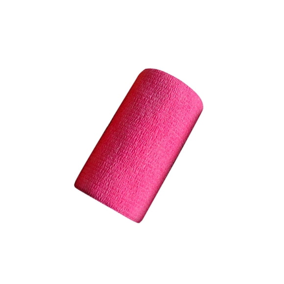 Athletic Tape Elastic Non Woven Breathable 4 inch Wide Horse Leg Tape Self Sticky Tape Wrap for Horses Cats Sports Wrist Ankle Pink