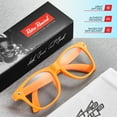 thumbnail image 5 of Kids Nerd Costume Clear Lens Non-Prescription Fake Glasses for Children Boys Girls Age 3-10, 5 of 5