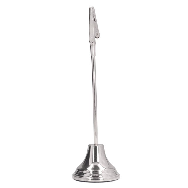 Soporte Para Número De Mesa, Conveniente, Práctico, Atractivo, Decorativo, Soporte Para Tarjetas, Pequeño Y Compacto Para El Hogar, Para Decoraciones De Bricolaje Para La OTVIAP Plata