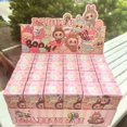 thumbnail image 1 of Caja ciega de felpa de resina Labubu de dibujos animados, colgante, accesorios para mochila, adorno bonito de escritorio, regalos sorpresa de cumpleaños para niños, 1 of 5