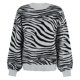thumbnail image 1 of Gibobby Suéter mujer, Suéter casual de manga larga con cuello redondo para mujer(Gris,XG), 1 of 4