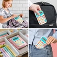 thumbnail image 6 of Deli Portable Calculator, Small Cute Pocket Calculator with Large Screen Display for School Home Office, Ideal for Educational Levels from Elementary to College, 6 of 8