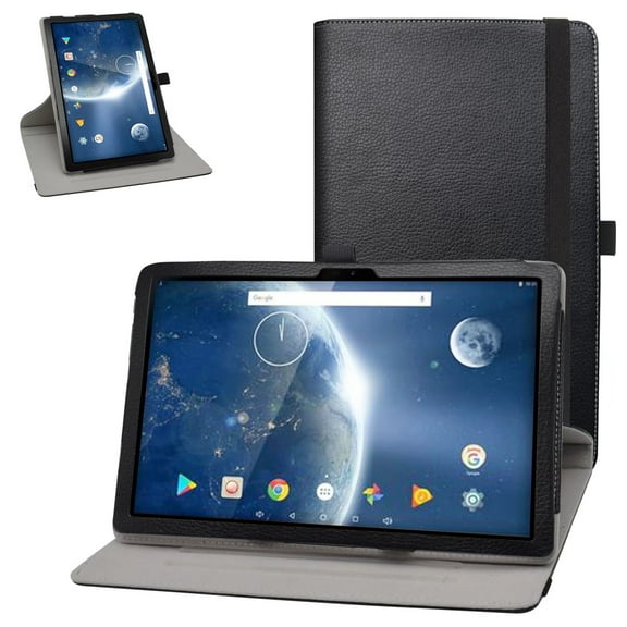 Labanema 10.1" Dragon Touch Notepad 102 /Winnovo P20 Case, 360 Degree Rotary Stand 10.1" Dragon Touch Notepad 102 /Winnovo P20 Cover, Case for 10.1" Dragon Touch Notepad 102 /Winnovo P20 (Black)