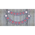 thumbnail image 4 of Inkdotpot Birthday Party DecorationsBirthday Party GarlandBaby Boy BaseballPennant Banner Flag, 4 of 7