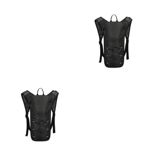 Sonducket impermeable para senderismo, reflectante ligera y de gran capacidad para ciclismo, bolsa para exteriores, elegante y duradera Negro Negro 2Conjunto