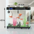 thumbnail image 2 of RGTQ Extra Large Freestanding Glass Fish Tank, 110 Gallon, 2 of 8
