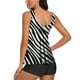 thumbnail image 3 of WILLBEST Traje de Baño Completo para Mujer Traje de Baño Tankini de Dos Piezas conjunto de Tankini de Cintura Alta Traje de Baño Sexy, 3 of 4