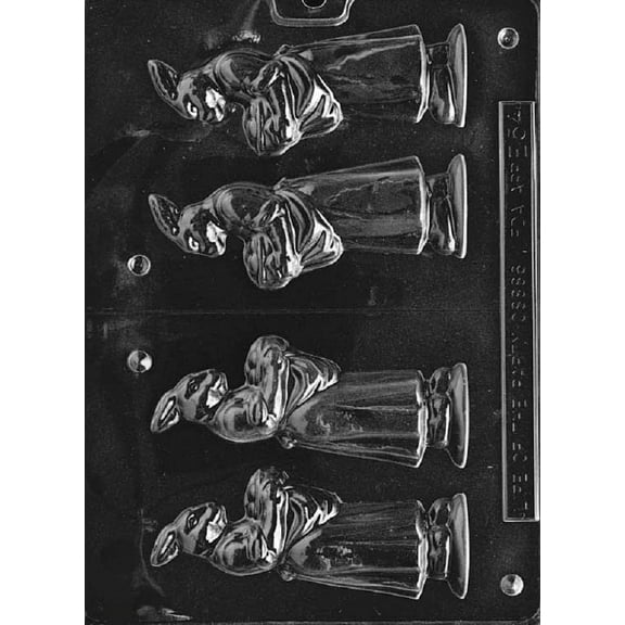 Grandmama's Goodies E054 Mother Bunny Easter Chocolate Candy Soap Mold with Exclusive Molding Instructions