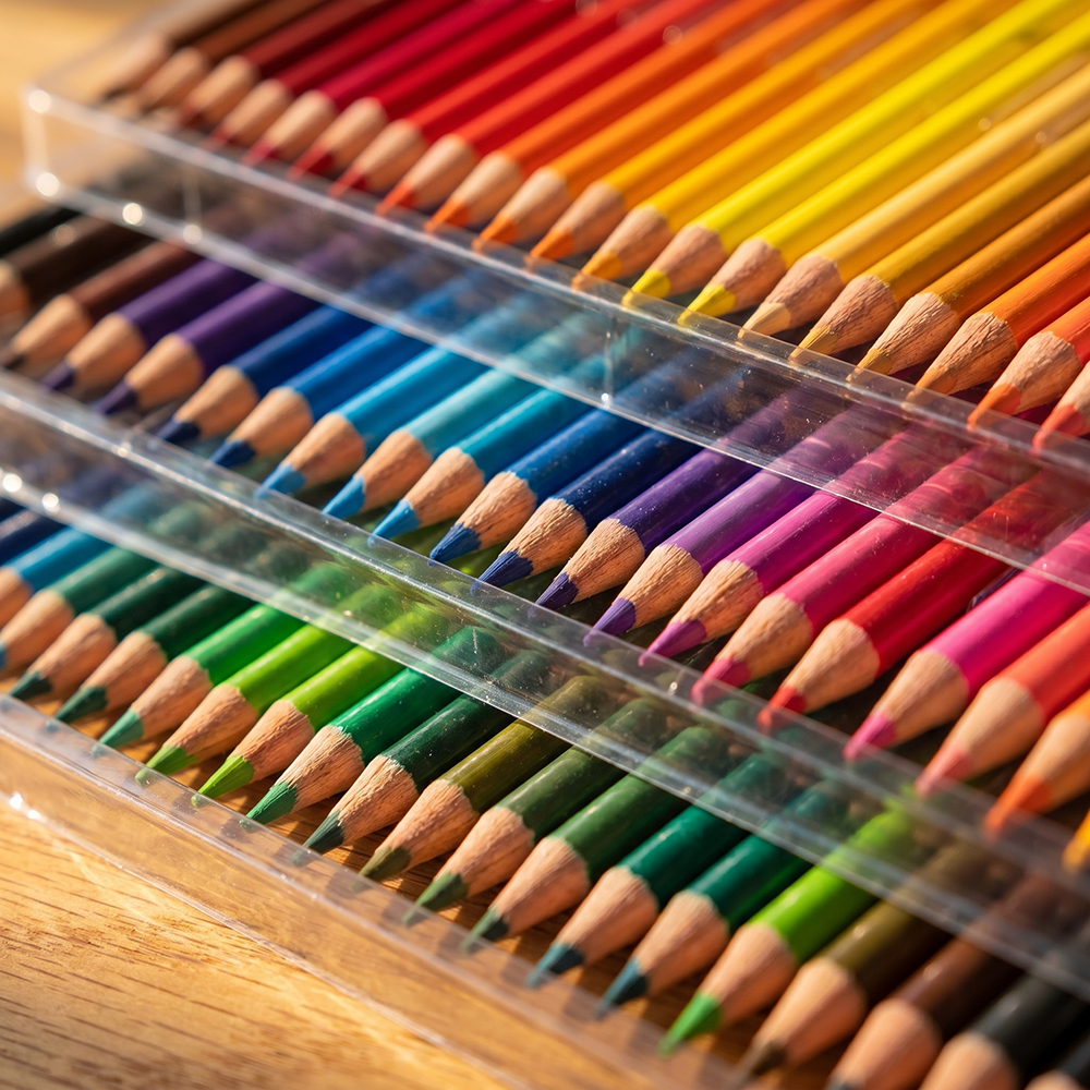 180 Watercolor Pencils, Premium Water Soluble Colored Pencils for Stunning Wet/Dry Blending, Ideal for Adult Coloring Books, Artists,  Smooth, Vibrant