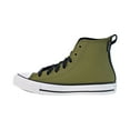 thumbnail image 4 of Converse Chuck Taylor All Star Hi Men's Shoes Dark Moss-White-Black 168711c, 4 of 6