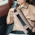 thumbnail image 2 of Boho Bloom Design Surgery Recovery Pillow - Seatbelt Cushion for Mastectomy & Heart Procedures, 2 of 7