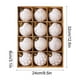 thumbnail image 4 of Seyotauo 12 Pcs Christmas Ball Ornaments Set - Shatterproof Plastic Christmas Tree Decorations Christmas Decorative Hanging Ornaments Xmas Decorative Hanging Ball Ornaments for Holiday, 4 of 7
