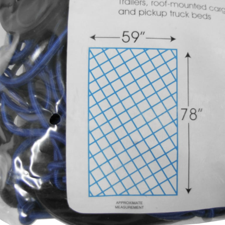 Universal Nylon Elastic Cargo Net Hooks Bungee Truck Trailer Car Trunk Storage Universal Nylon Elastic Cargo Net Hooks Bungee Truck Trailer Car Trunk Storage