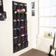 thumbnail image 1 of Conveniente sistema de almacenamiento sobre la puerta con 24 bolsillos Organizador colgante Zapatero de almacenamiento multifuncional Bolsillo de almacenamiento negro JFHHH pequeña, 1 of 4