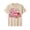 L231 Beige, variant on Curuila Child Toddler Girls Tshirt Short Sleeve Letter Print Crew Neck Tops For Girls Everyday Wear Comfortable Tee Size 2-3 Years