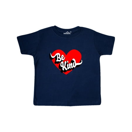 

Inktastic Be Kind Big Red Heart Gift Toddler Boy or Toddler Girl T-Shirt