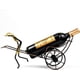 thumbnail image 4 of ZHAOCHENG Soporte para botellas de vino, estante para decoración de rickshaw, soporte para botellas de mesa, regalo único para botellas, regalo para el hogar, cocina, estante para vino, soporte para b, 4 of 5