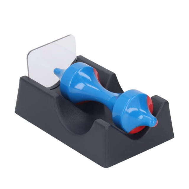 Giroscopio de levitación magnética que reduce la presión, giroscopio flotante, modelo artesanal decorativo, rojo y azul