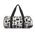 thumbnail image 2 of Sigee Cool Camera Printed Multi-compartment Sports Gym Bag for Men and Women Large Capacity Travel Bag, Overnight Bag, 2 of 8