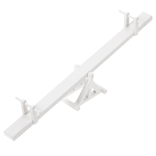 MasteelfCA Mini Seesaw Model Creative Seesaw Furniture Ornament Mini House Accessory