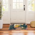 thumbnail image 3 of Yayeee Doormat for Indoor Entrance 32" x 20" Non Slippery Floor Rug, Pink Sunset, 3 of 8
