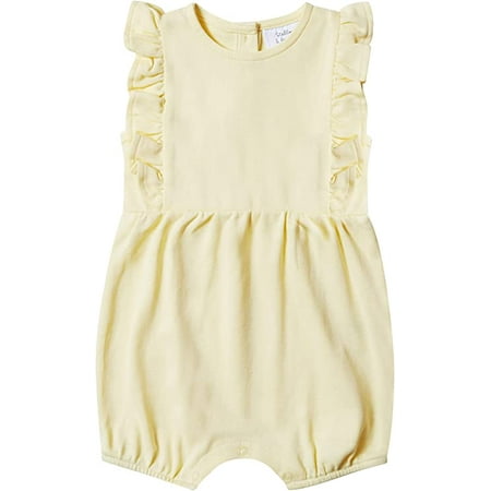 

Stellou & Friends Ruffle Romper for Babies (Yellow 9-12 Months)