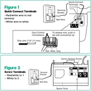 Garage Door Opener Control Panel, Multi-Function Wall Keypad Button Replacement for 78LM, Wired