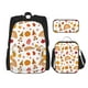 thumbnail image 1 of Disketp Fall Gnomes Harvest Mochila Estampada de Gran Capacidad con Lonchera y Estuche, Set de 3 Piezas para Estudiantes, 1 of 7