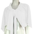 thumbnail image 6 of Women Yoga Ballet Wrap Skirt, Beach Cover Up Skirt, Athletic Skirt Sarong for Yoga Ballet Tennis Jogging, White, Plus Size, 6 of 6