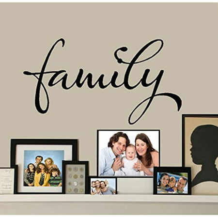Decal ~ FAMILY ~ WALL DECAL, HOME DECOR 12