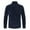 Navy, variant on Mens Faux Fur Coat Casual Solid Round Neck Pullover Long Sleeve Sweater Slim Bottoming Knit Top Turtleneck Sweater Long Trench Coat Motorcycle Jakcet