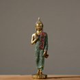 thumbnail image 1 of Estatua de Buda Meditando perfecl de resina Postura de pie 5.5x5.5x20.5cm, 1 of 8