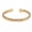 Gold, variant on Hot Twisted Cable Opening Cuff Bracelet Mesh Woven 316 Stainless Steel Bangle -Gold