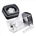 thumbnail image 3 of 2X Square Blender Cup Lid Easy Operation Blender Cup Lid Easy to Clean Blender Cup Cover Plastic Material for Juicer,2x blender cup lid,Black, 3 of 5