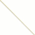 thumbnail image 1 of Flash Gold-plated Sterling Silver .90mm Box Chain (Weight: 2.7 Grams, Length: 20 Inches), 1 of 1