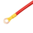 thumbnail image 2 of Unique Bargains 2pcs DC 12V 24V Red Universal Battery Wire Cable for Car 24cm Length, 2 of 2