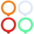 thumbnail image 6 of for Glass Clip Top Jars Replacement Silicone Leak-proof Seals Mason Jar Gaskets Sealing Rings Rings ORANGE, 6 of 8