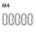thumbnail image 1 of Lefu Carabiner Quick Link Strap Connector Steel Chain Repair Shackle D-Shape Rigging, 1 of 2
