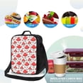 thumbnail image 4 of Naloa Amanita Red Mushroom Lunch box Lunch bag for men women Large capacity Lunchbox Insulated Lunch bag Lunch box cooler, 4 of 7
