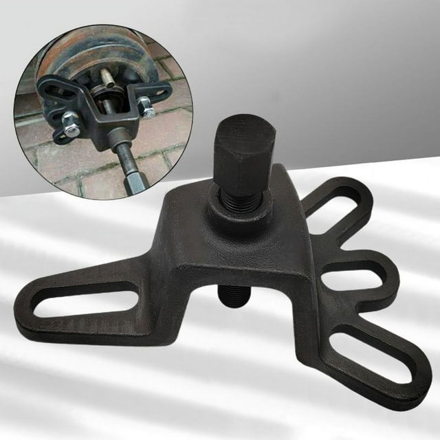 Aodebiao Heavy Duty Brake Hub Removal Tool Universal Puller for Tricycle Motorcycle Automotive Drum Dismantling Rusted Stuck Hub Remover Durable Steel Construction