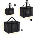 thumbnail image 6 of 50L Large Insulated Food Delivery Bag for Pizza Delivery, Grocery- Cooler Bag, Food Warmers for Parties, Thermal Bags for Cold and Hot Food Carrier (L), 6 of 6