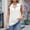 White, variant on Tank Top for Women Summer Solid Color V-Neck Tank Tops Lightweight Loose Fit Sleeveless Standard Straps Summer Shirts