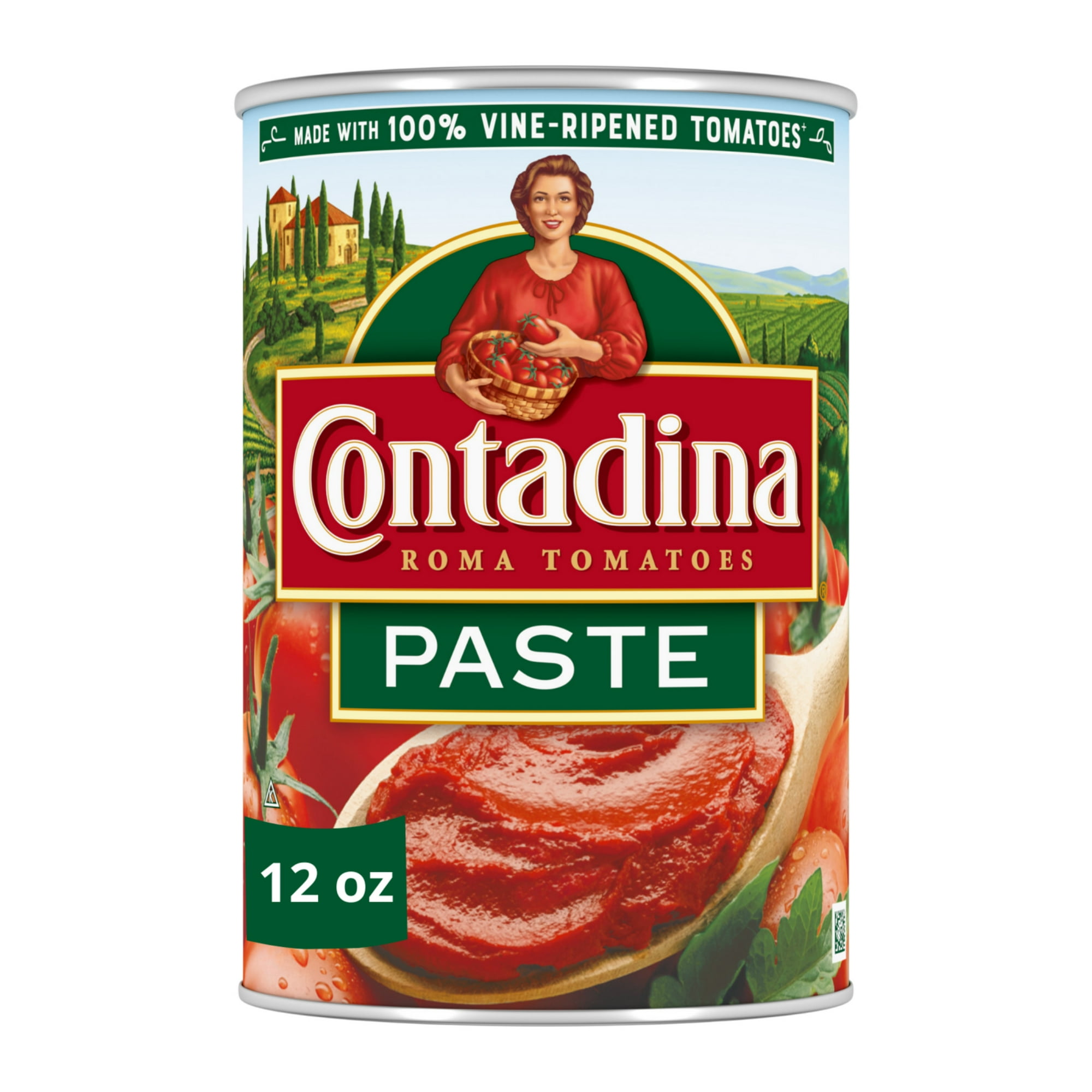 Contadina Canned Tomatoes Canned Tomato Paste, 12 oz Can