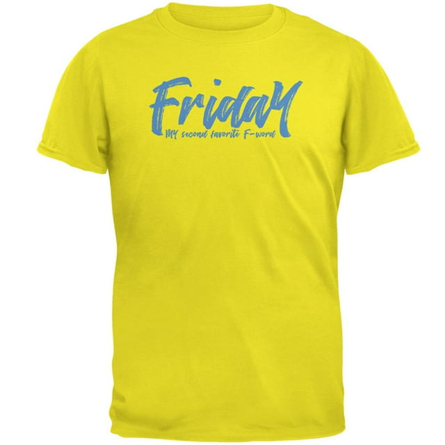 Friday My Second Favorite F Word Mens T Shirt